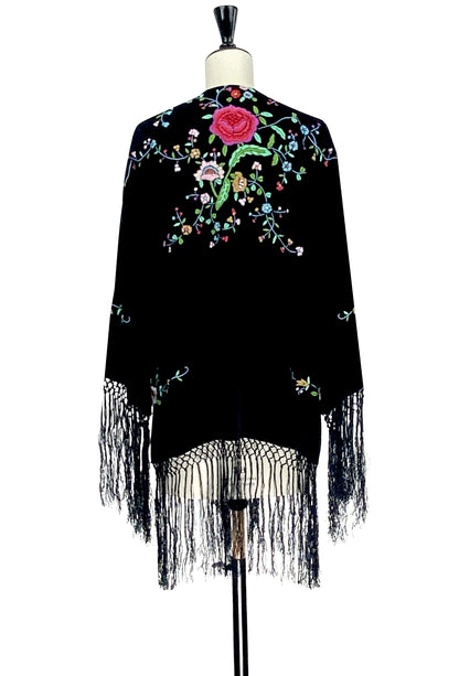 The Carmen Jacket - Black Velvet