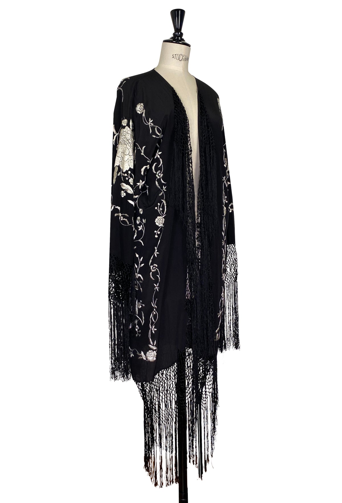 The Carmen Opera Kimono – Noir Argent