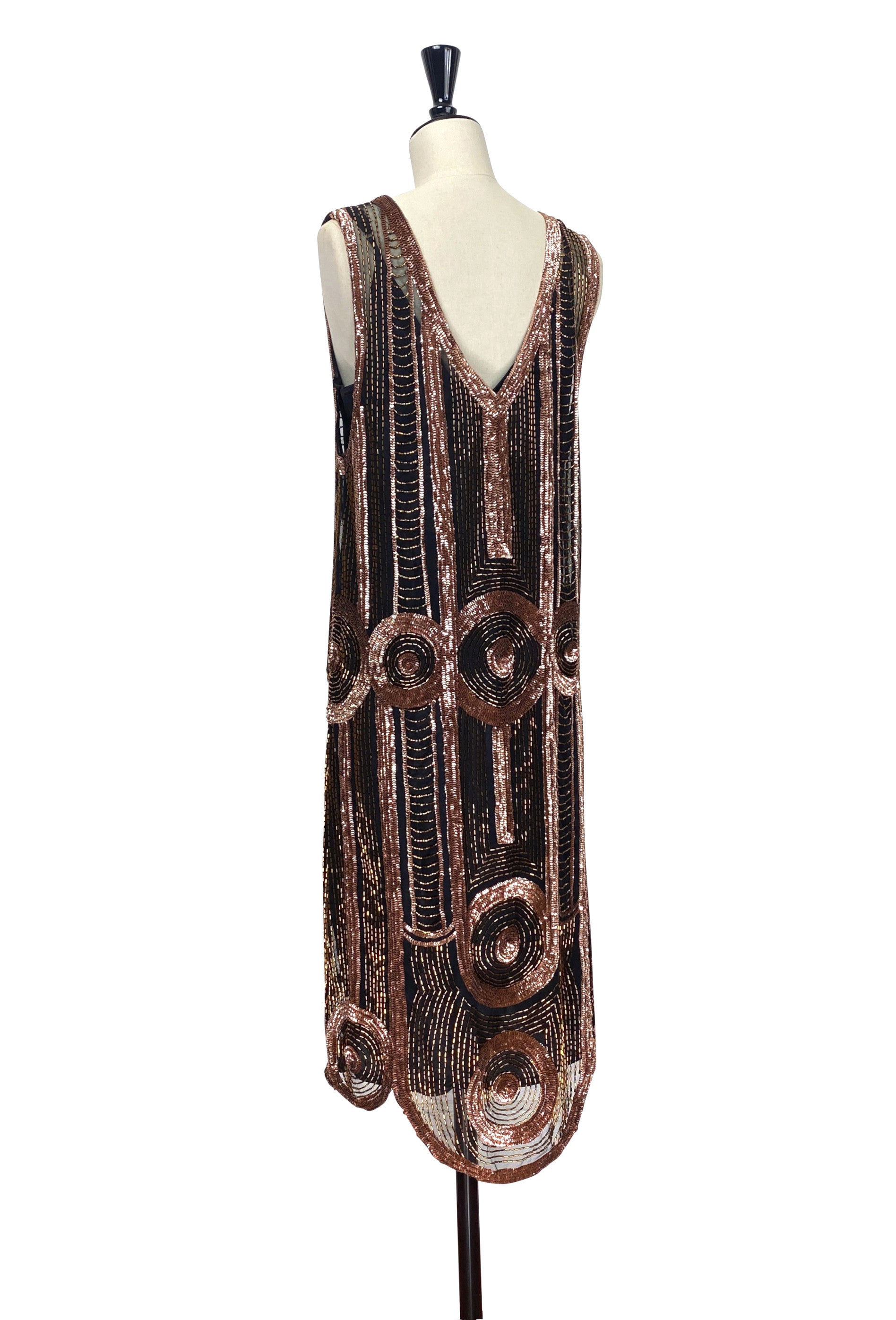 The Cosmos Gown - Copper The Deco Haus.