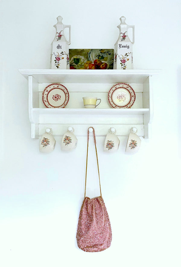 The Clara Pochette - Pink Shimmer The Deco Haus