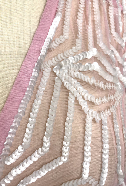 The Femme Fatale Wrap Dress - Pink Pearl