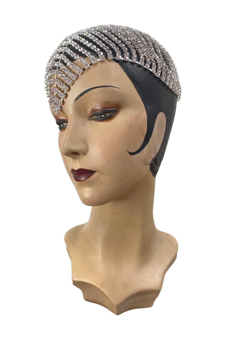 The Flapper Diamante 1920's Cosmopolitan Headpiece