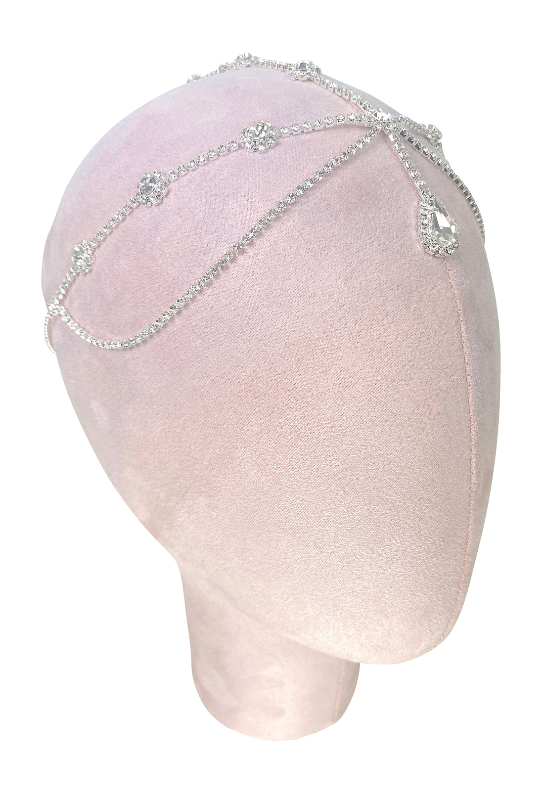 The Flapper Rhinestone Teardrop 20&