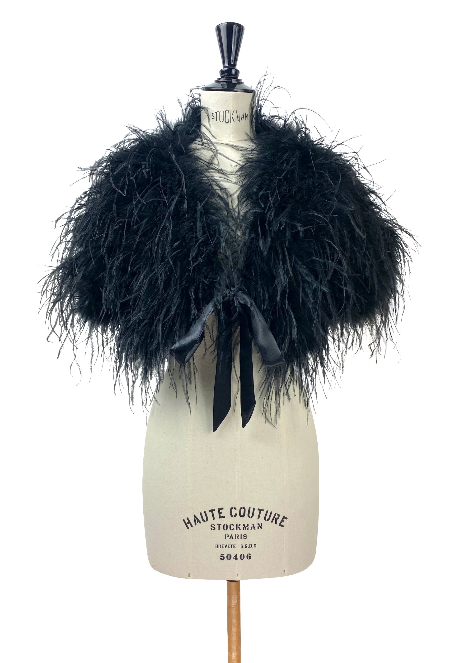 The Harlow Wrap - Black Noir