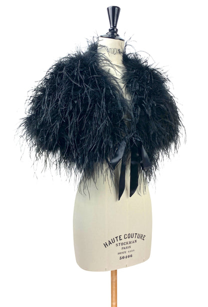 The Harlow Wrap - Black Noir