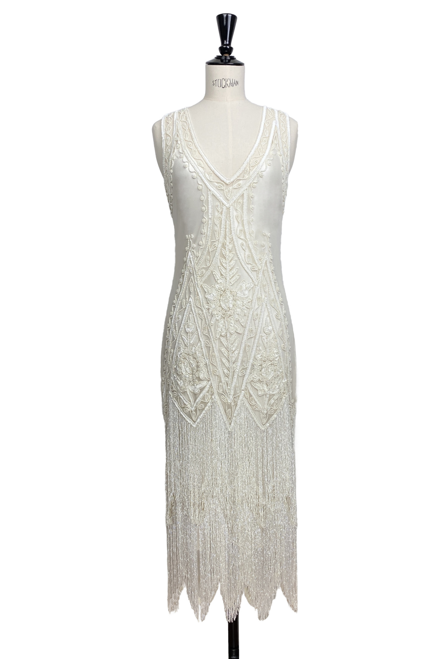 The Icon Gown – Crème Pearl (Full Length)