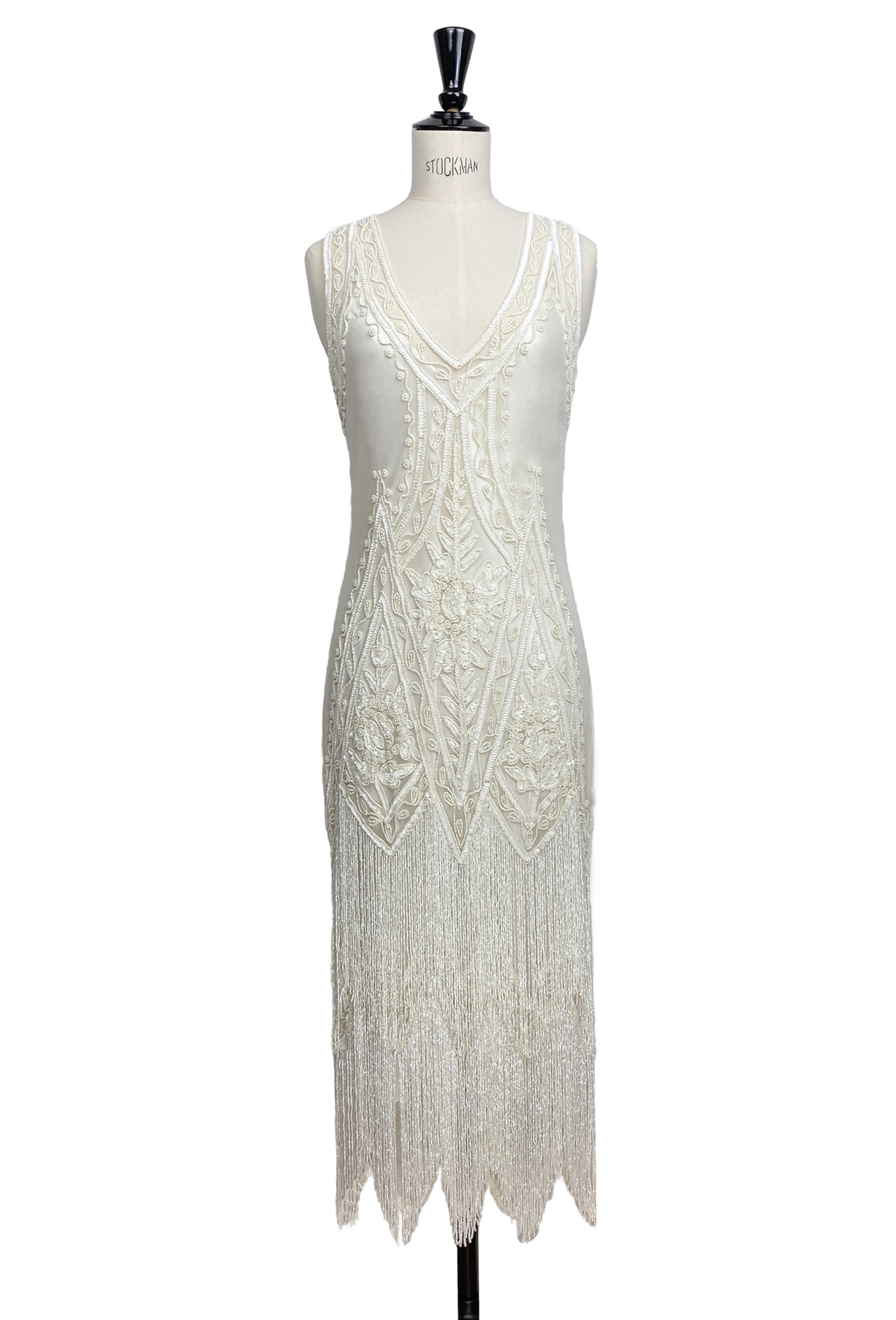 The Icon Gown – Crème Pearl (Full Length)