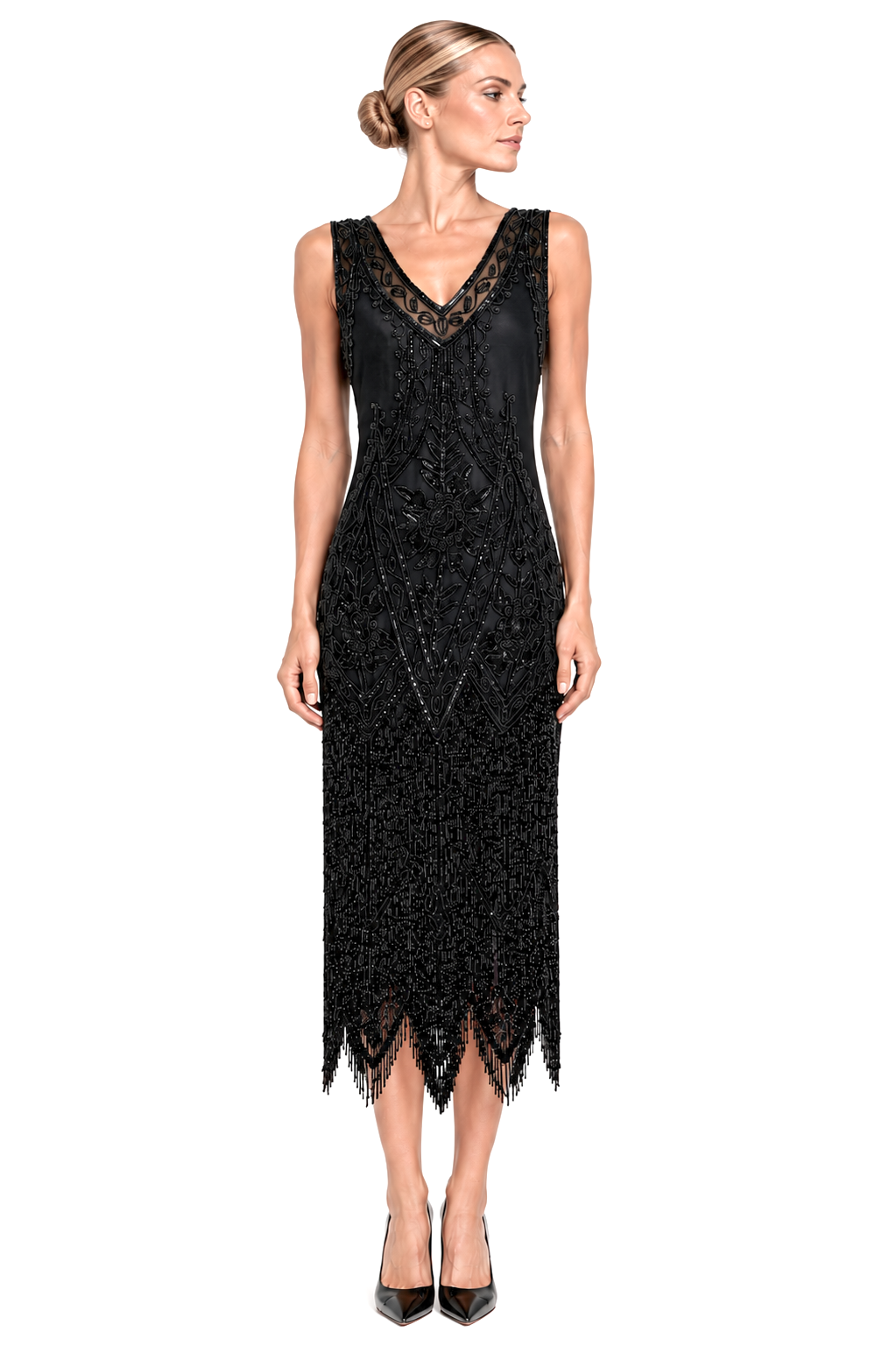 The Icon Gown – Jet Noir (Evening Length)