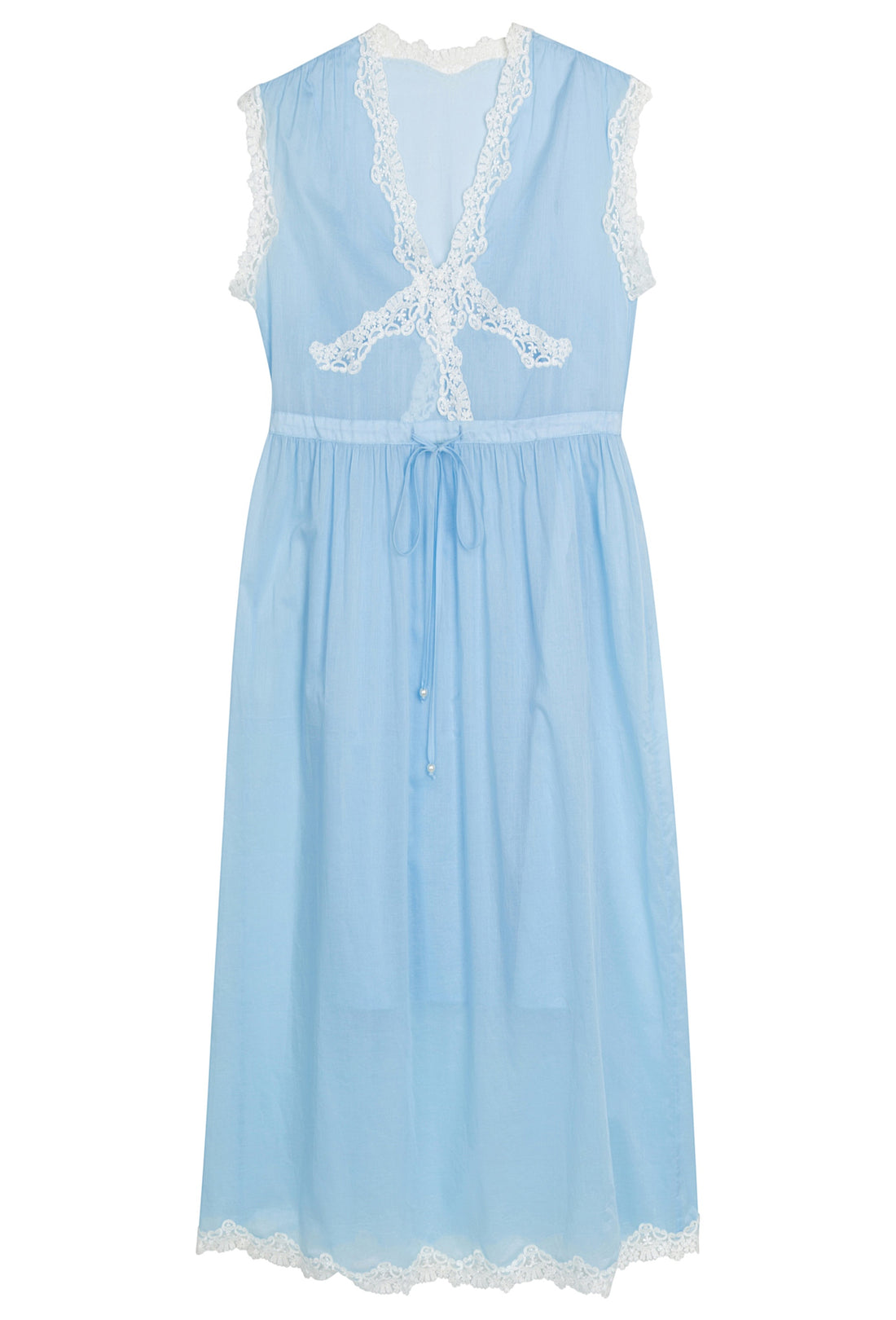 The Lisbeth Dressing Gown - Bluebell