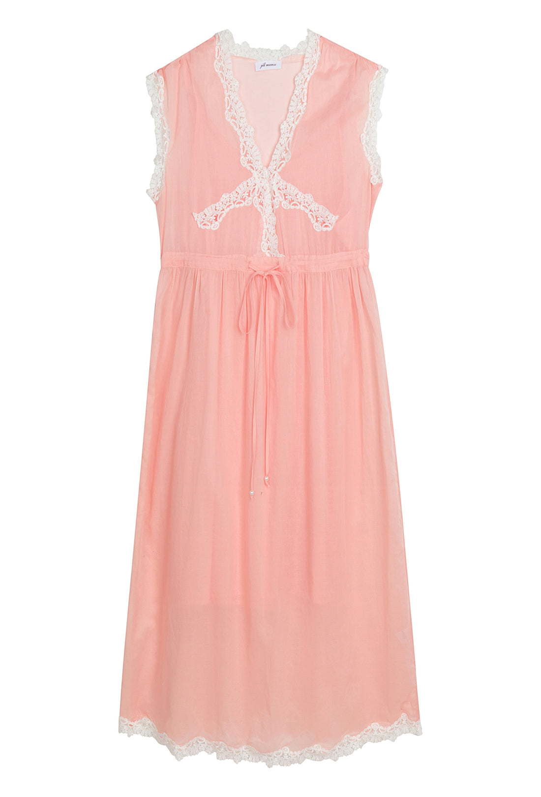 The Lisbeth Dressing Gown - Deco Coral