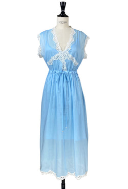 The Lisbeth Dressing Gown - Bluebell