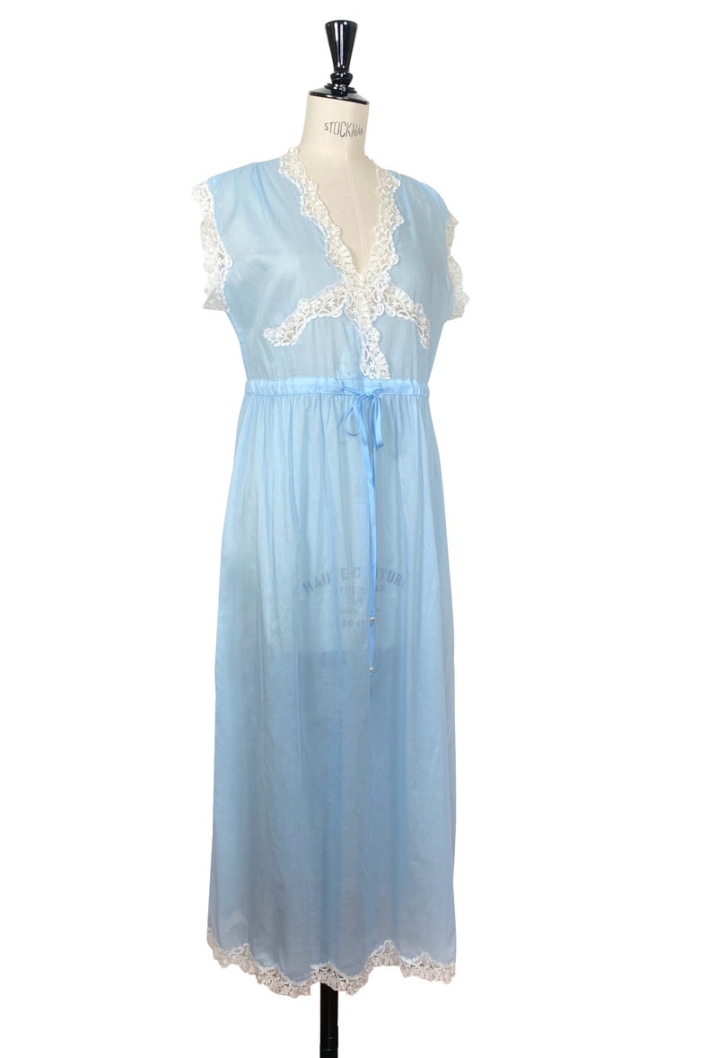 The Lisbeth Dressing Gown - Bluebell