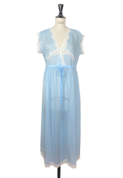 The Lisbeth Dressing Gown - Bluebell