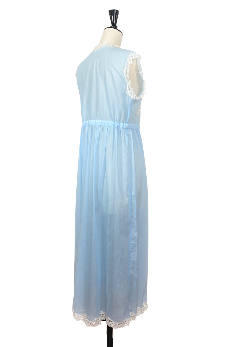 The Lisbeth Dressing Gown - Bluebell