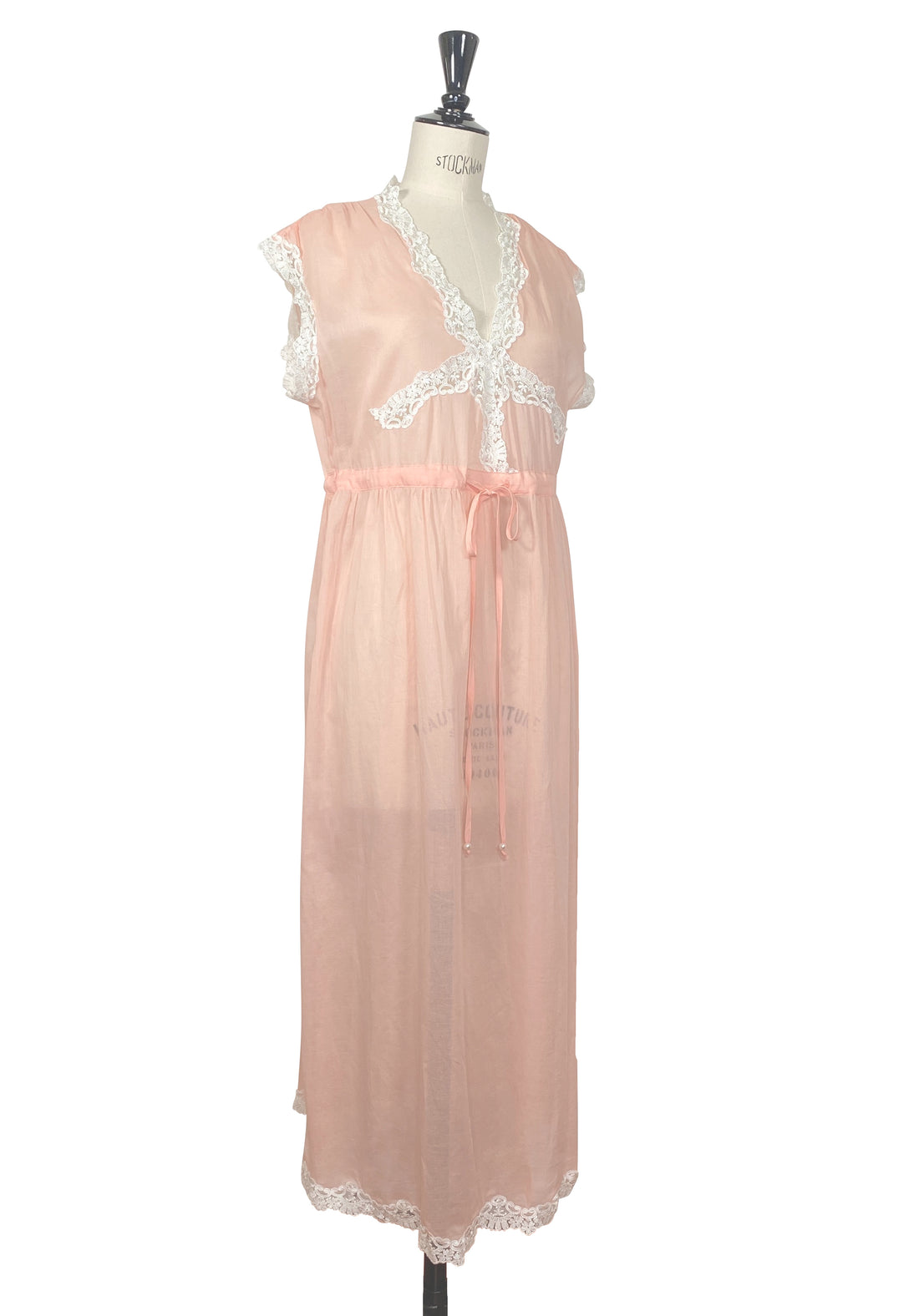 The Lisbeth Dressing Gown - Deco Coral
