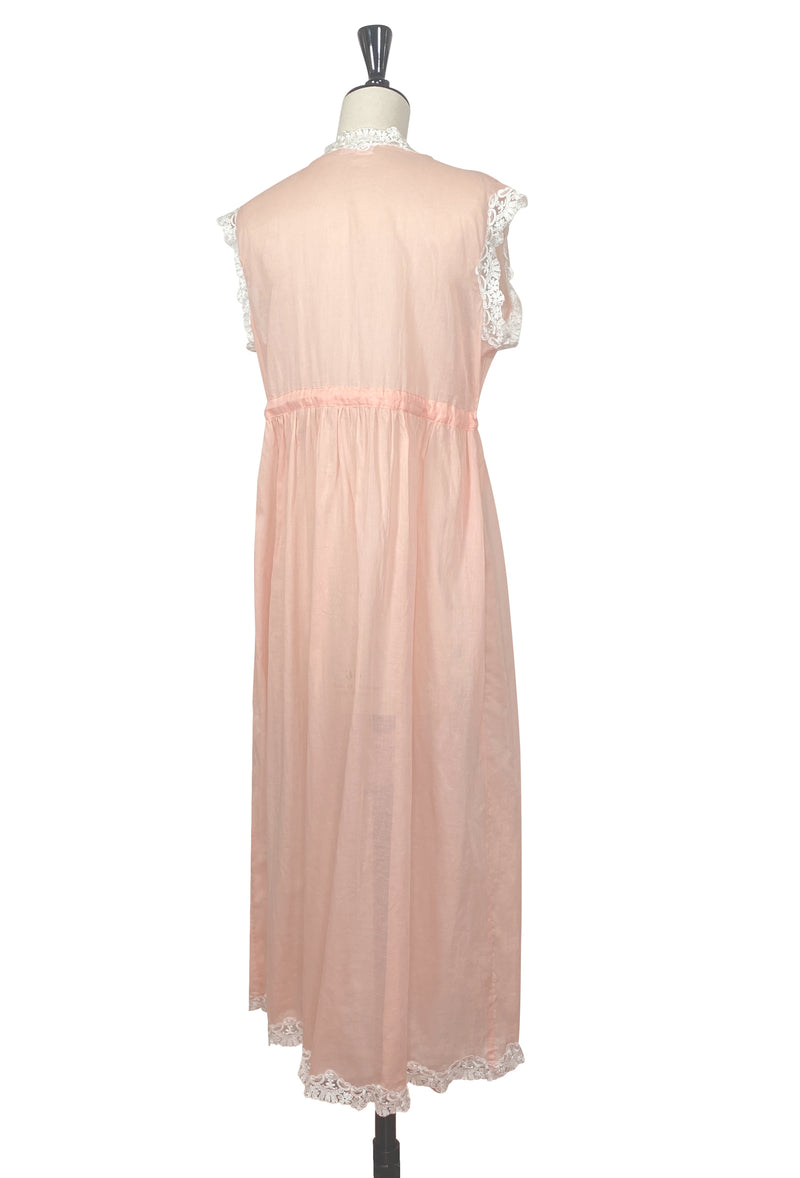The Lisbeth Dressing Gown - Deco Coral