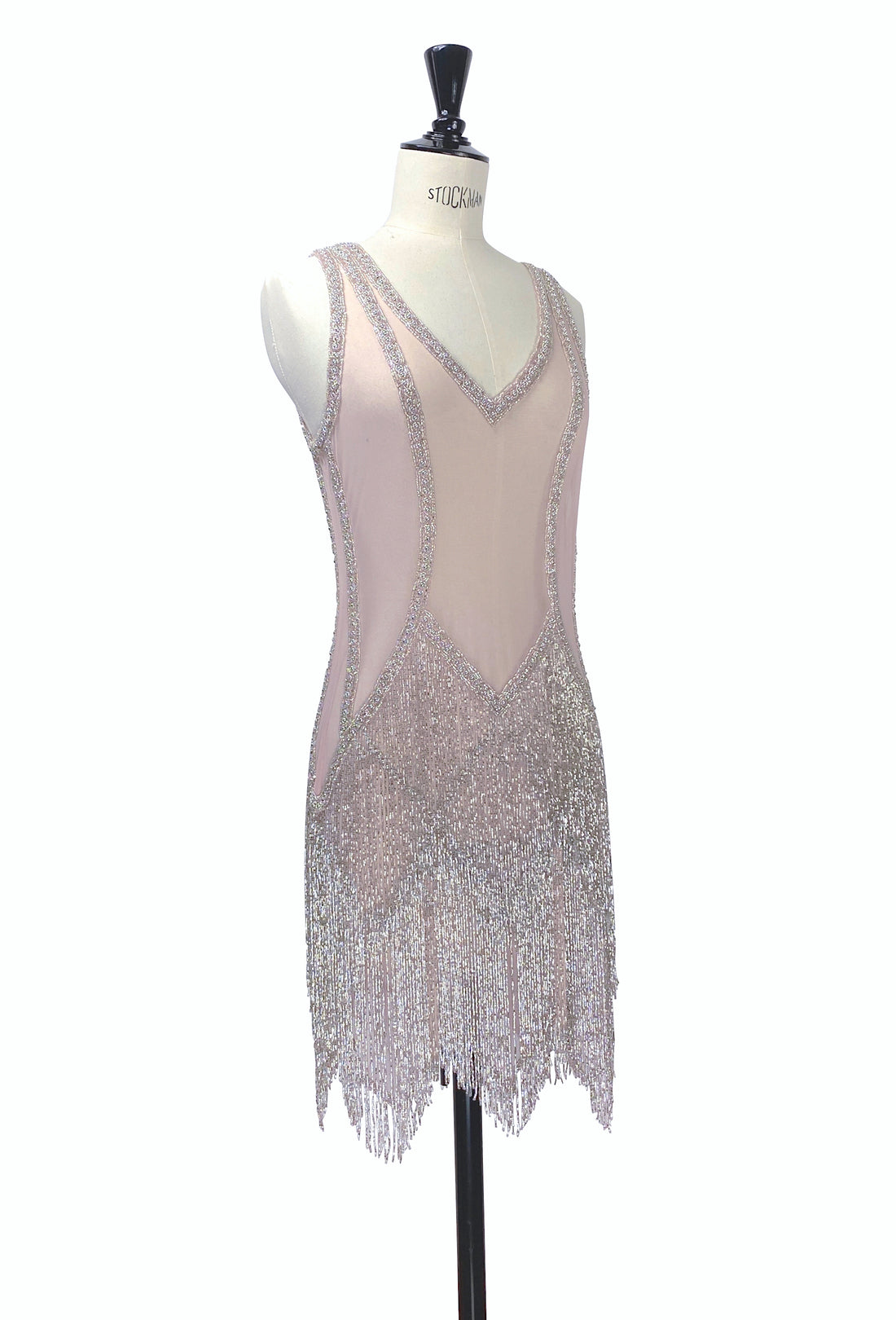 The Louise Brooks Celebrity Beaded Mesh 1920&