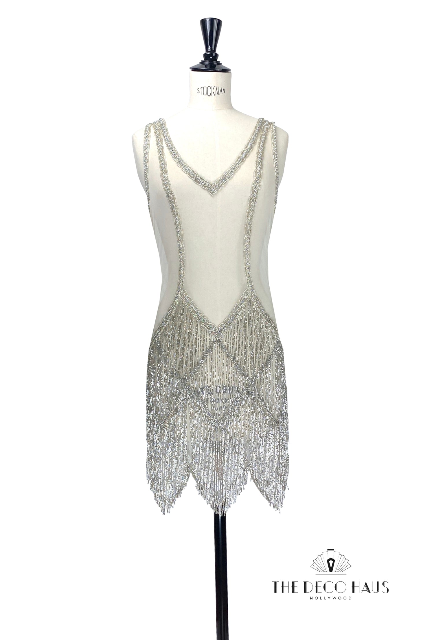 The Louise Brooks Celebrity Beaded Mesh 1920&
