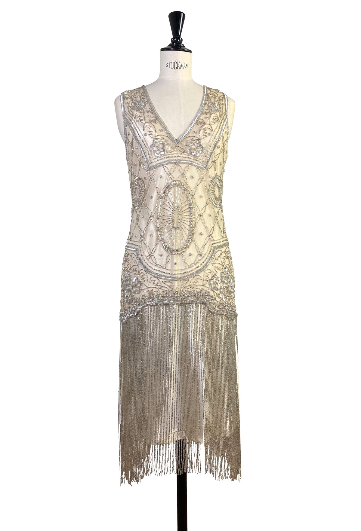 The Lulu Dress – Antique Champagne