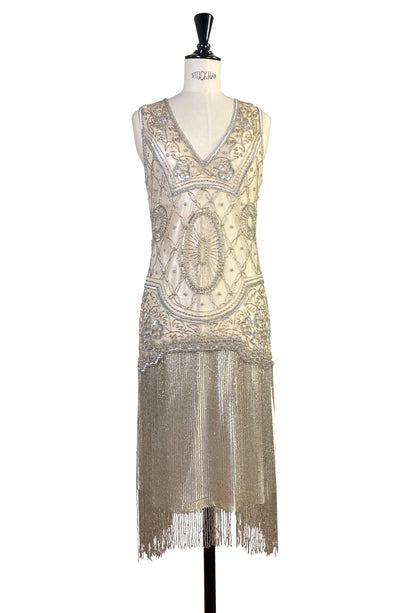 The Lulu Dress – Antique Champagne