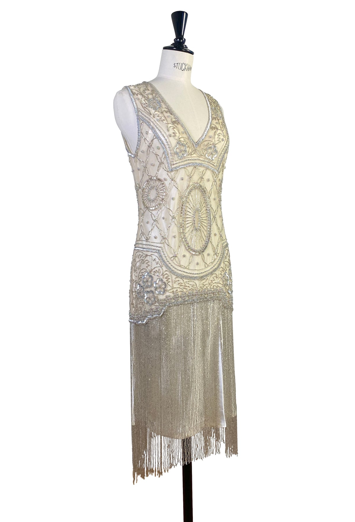 The Lulu Dress – Antique Champagne
