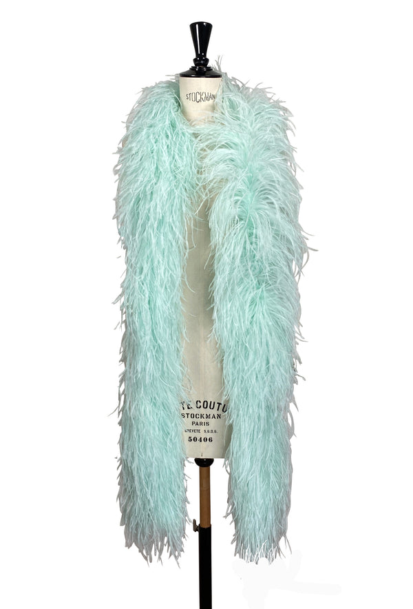 The Luxury Hollywood Ostrich Boa - Deco Green