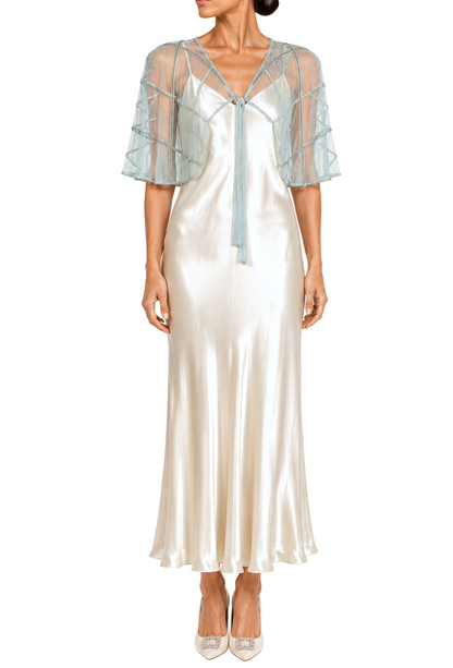 The Maisie Capelet – Celeste Blue