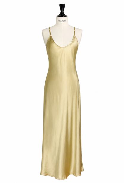 The Marlene Gown – Pale Gold