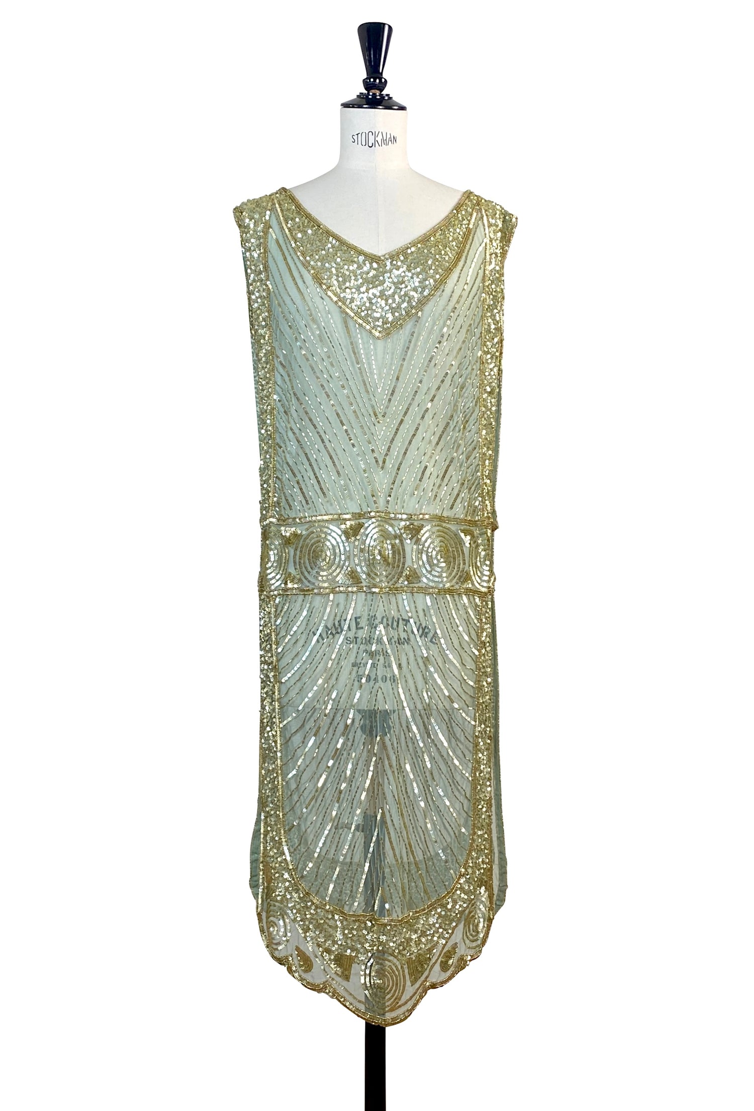 The Modernist Dress – Papyrus Gold