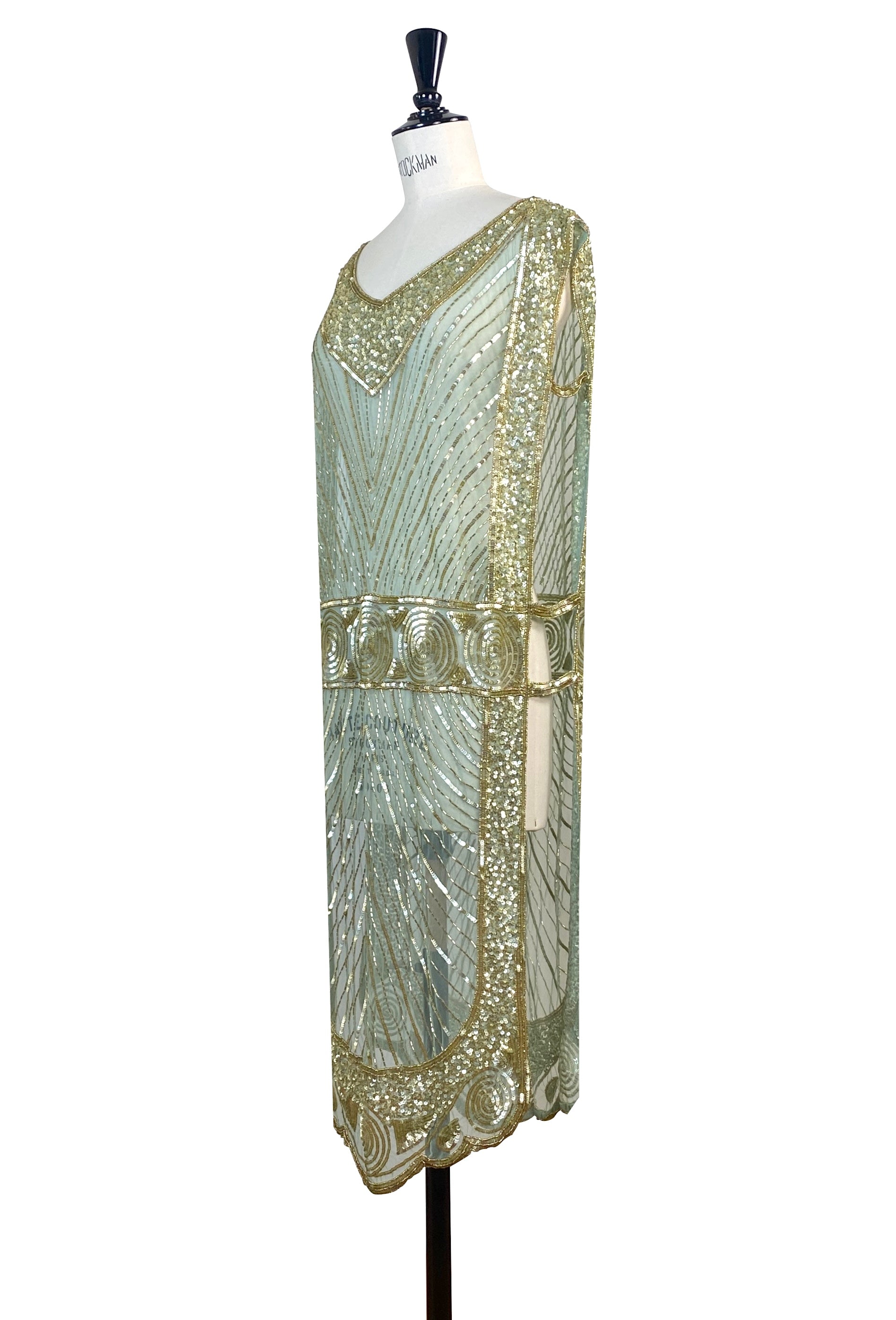 The Modernist Dress – Papyrus Gold