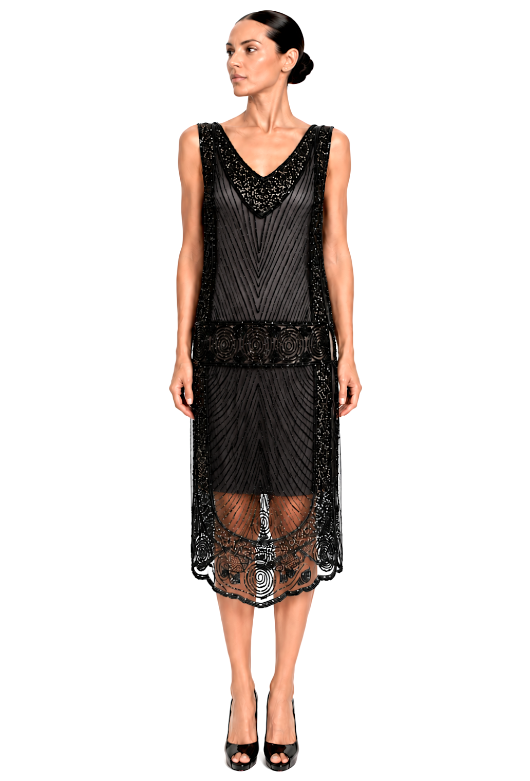 The Modernist Tabard – Jet Noir