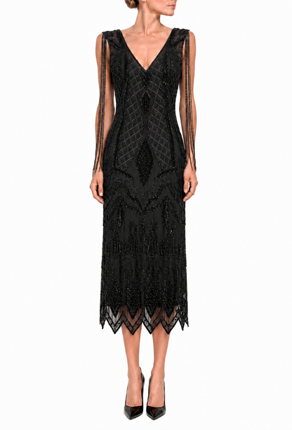 The Monaco Gown - Black Jet
