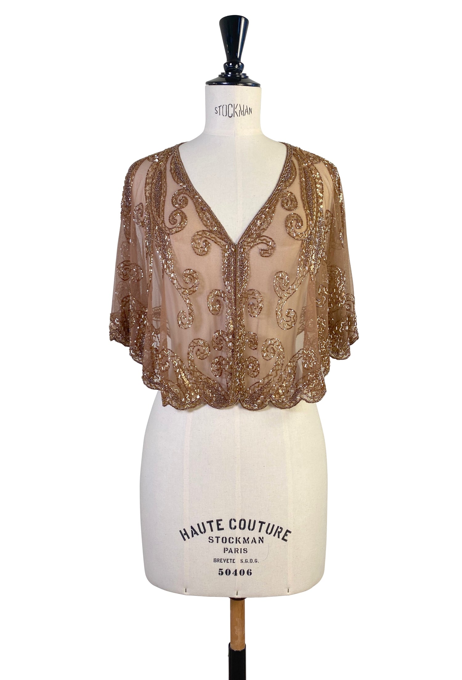 The Sylphide Capelet - Antique Bronze