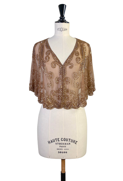 The Sylphide Capelet - Antique Bronze