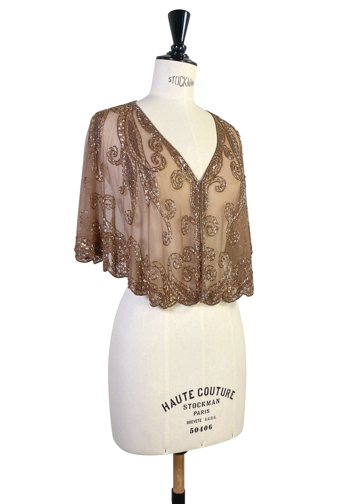 The Sylphide Capelet - Antique Bronze