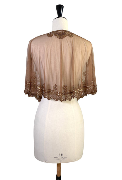 The Sylphide Capelet - Antique Bronze