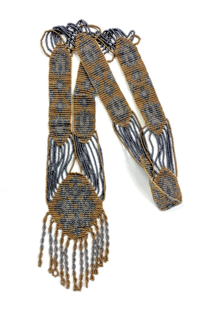 The Theda Sautoir – Antique Gold &amp; Gunmetal