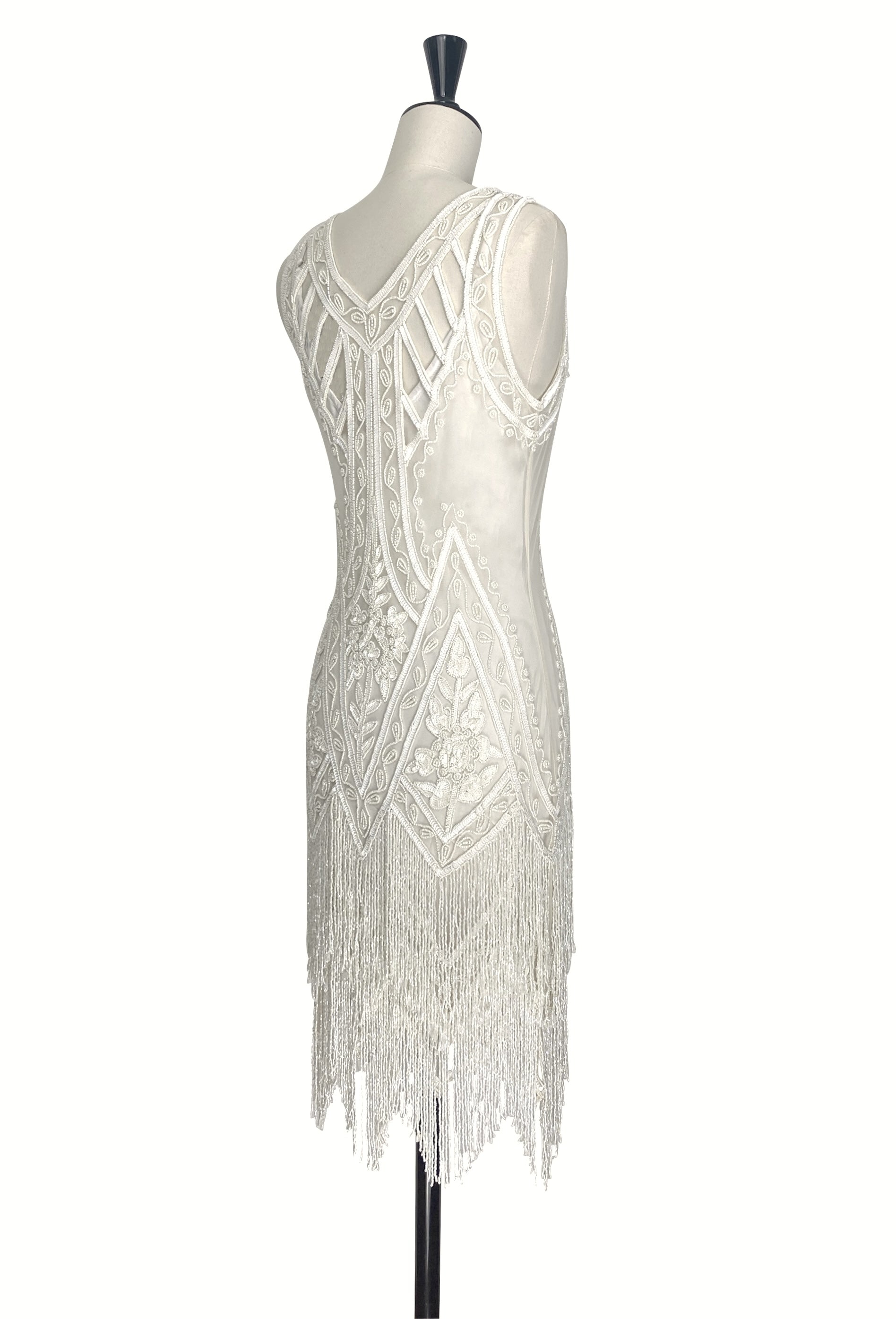 The Icon Gown - Crème Pearl The Deco Haus.