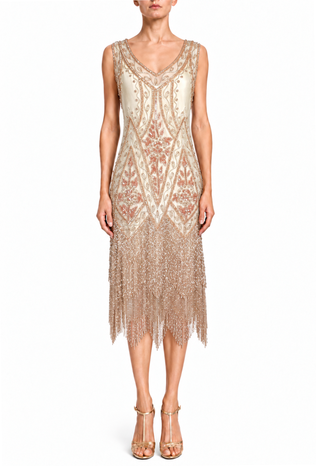 The Icon Gown – Apricot Champagne