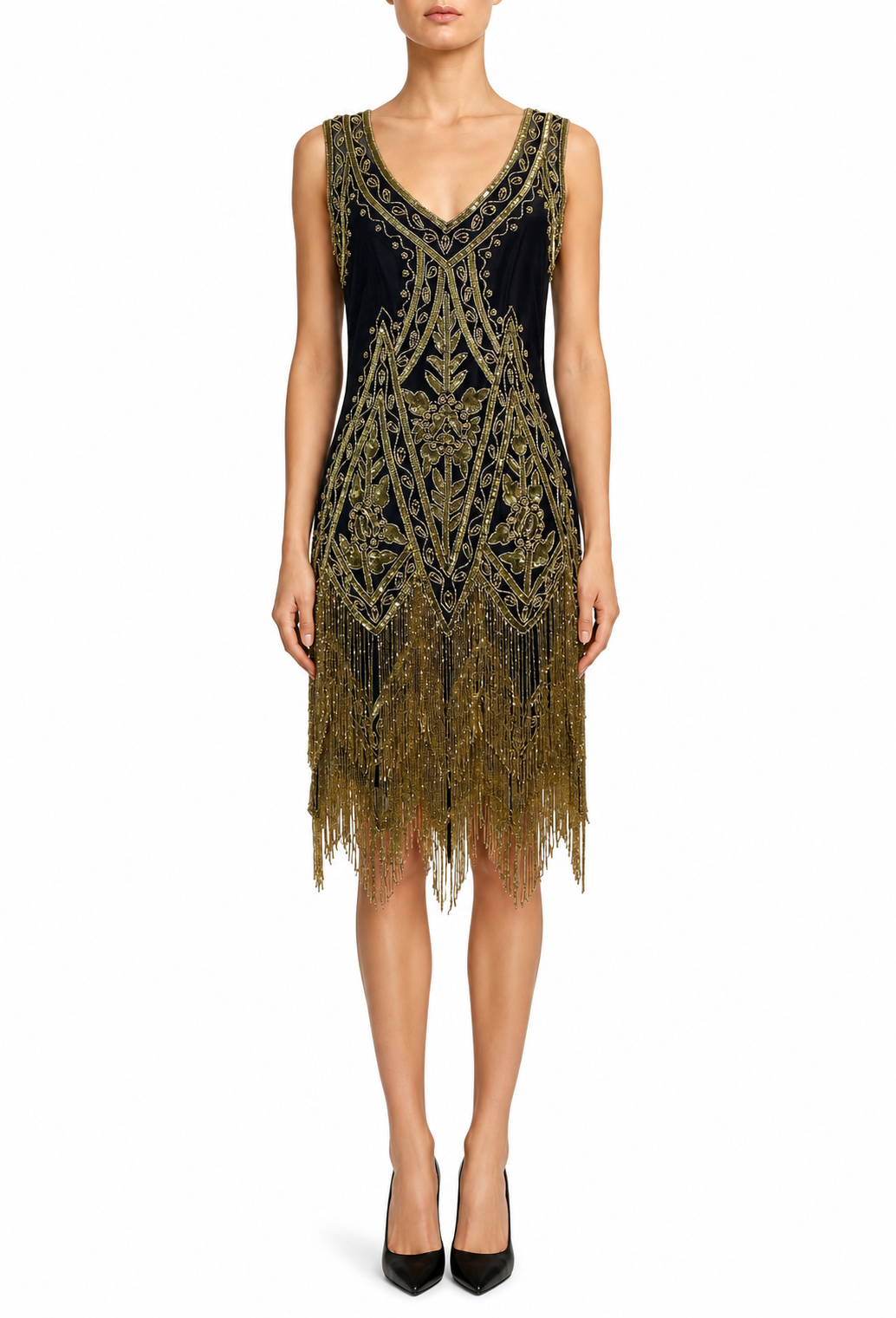 The Icon Gown – Noir Gilt