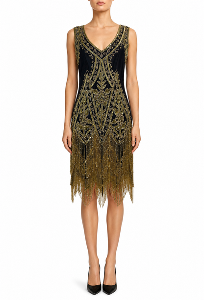 The Icon Gown – Noir Gilt