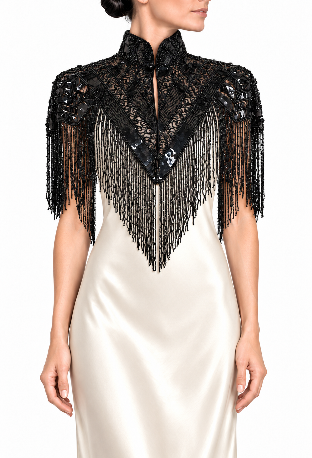 The Isadora Capelet — Black Jet
