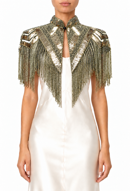 The Isadora Capelet — Gilded Gold