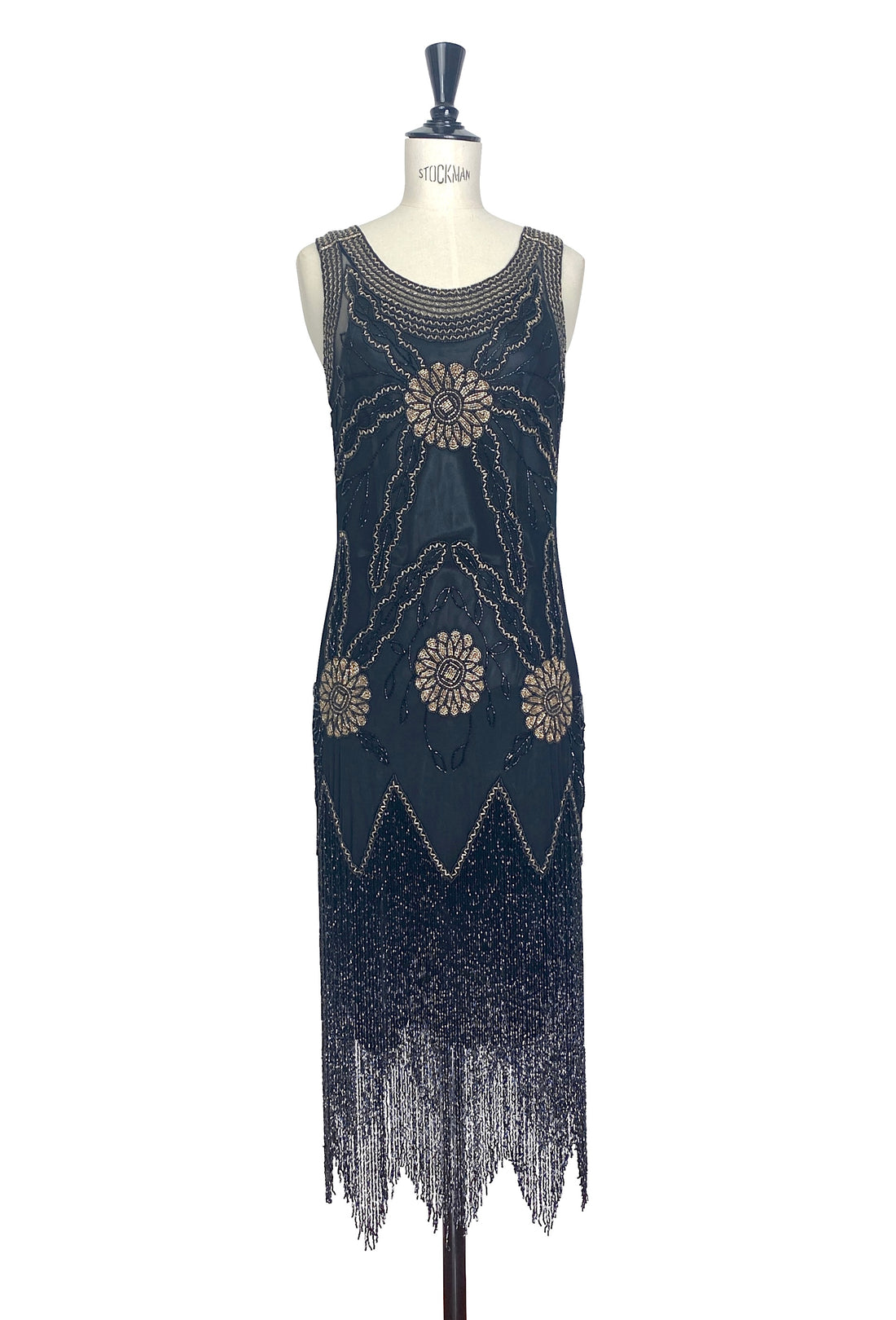 The Lindy Gown - Black Cognac