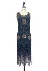 The Lindy Gown - Black Cognac - The Deco Haus