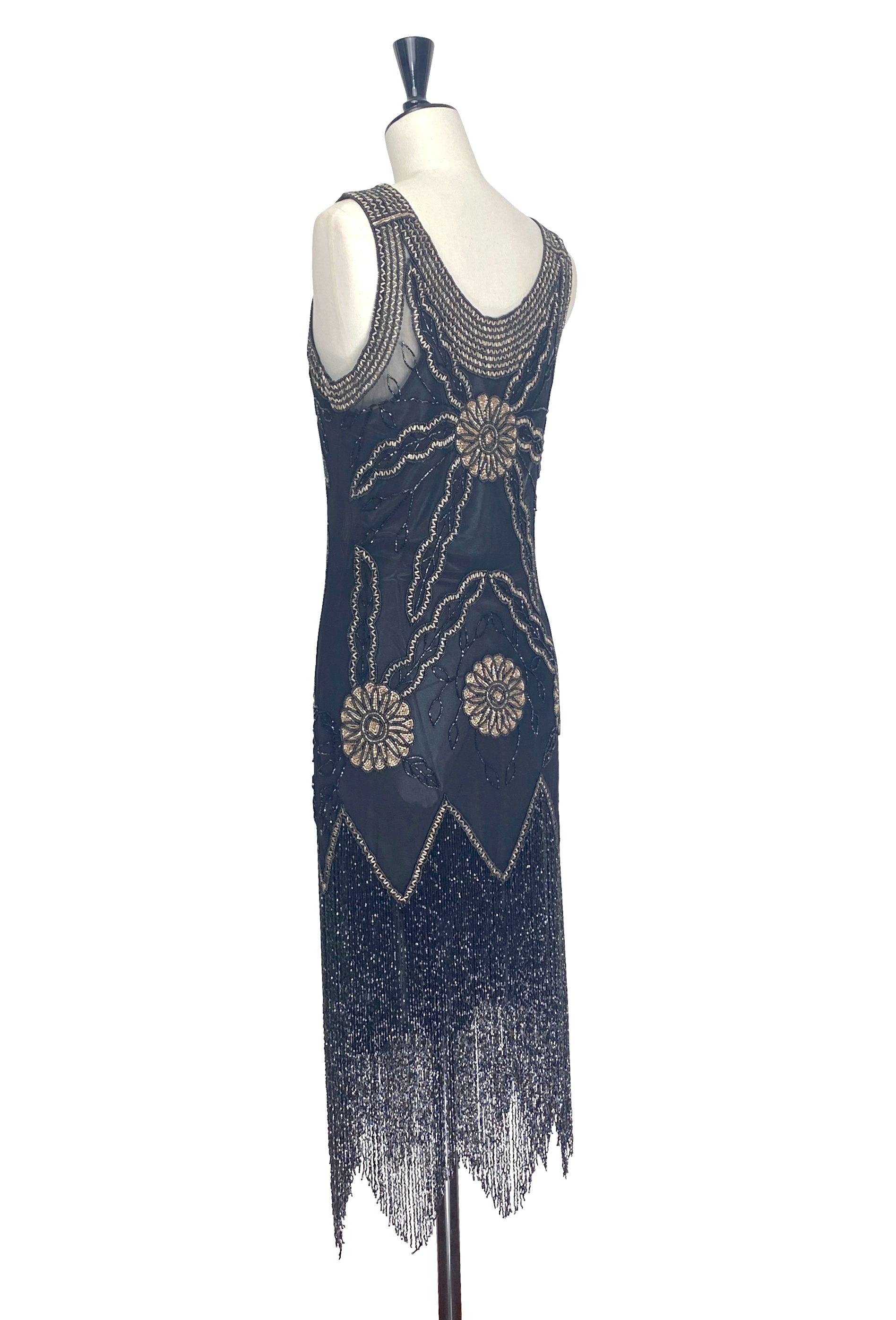 The Lindy Gown - Black Cognac