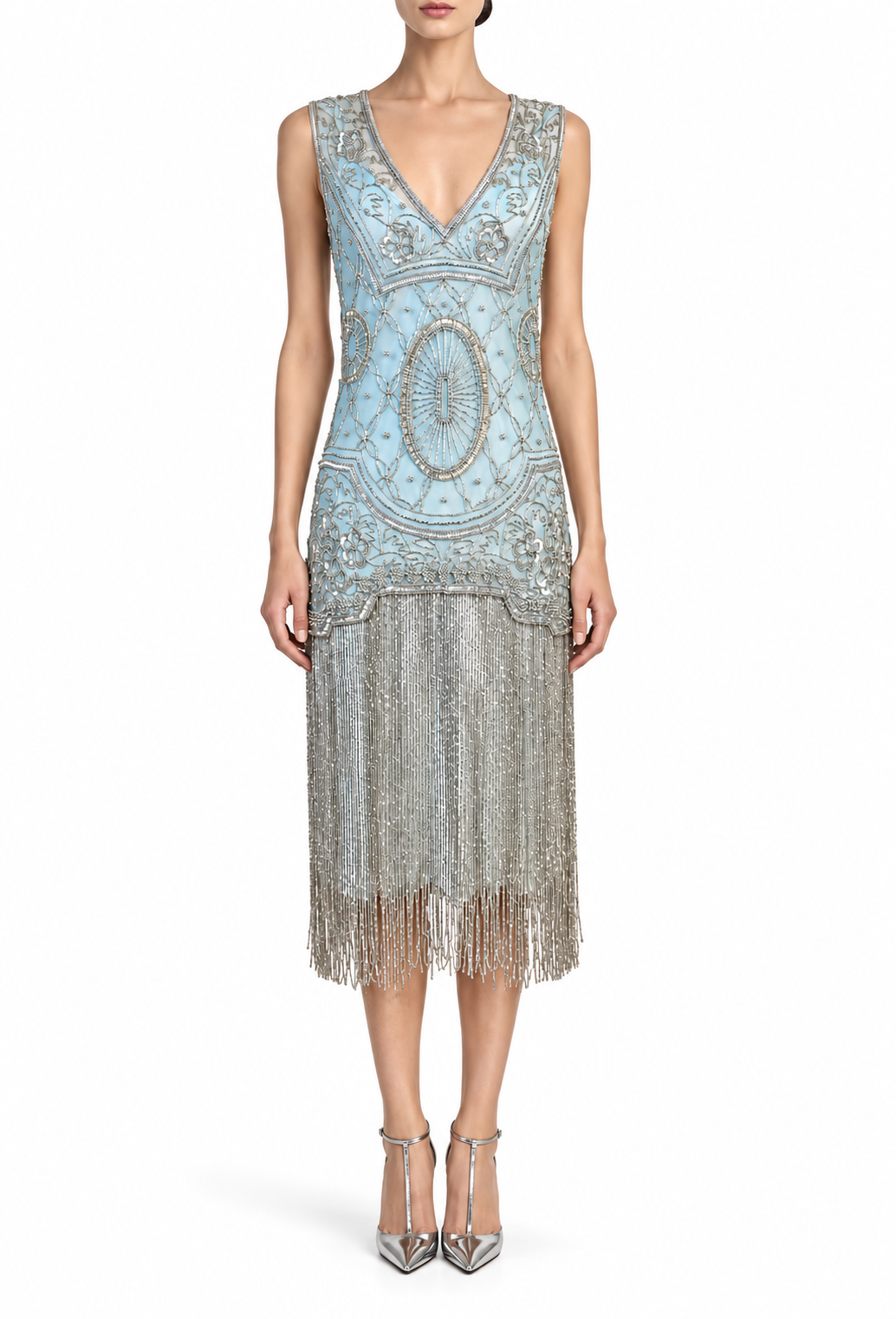 The Lulu Dress — Celestial Blue