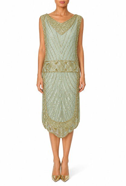 The Modernist Dress – Papyrus Gold