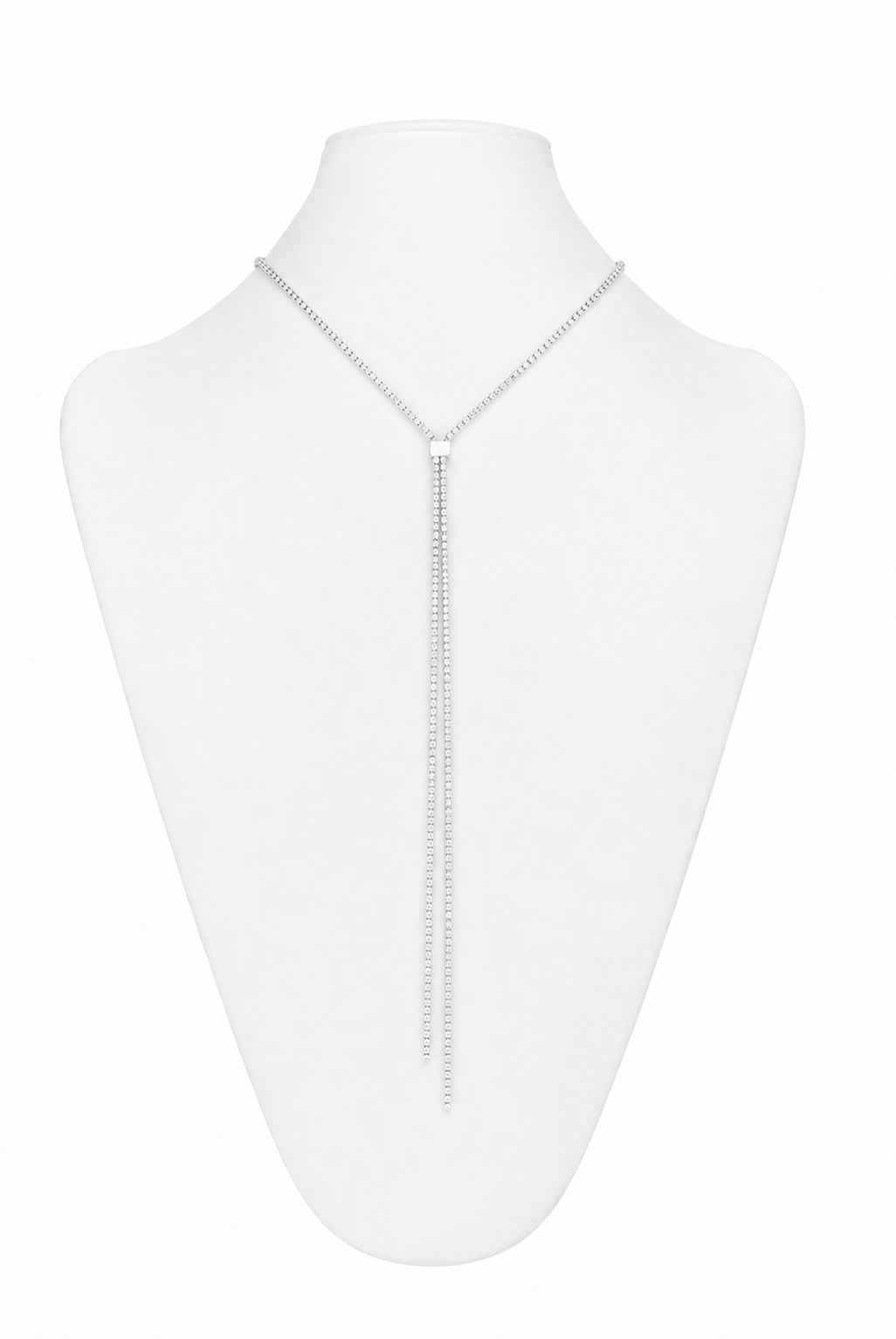 The Oriane Crystal Slider Necklace