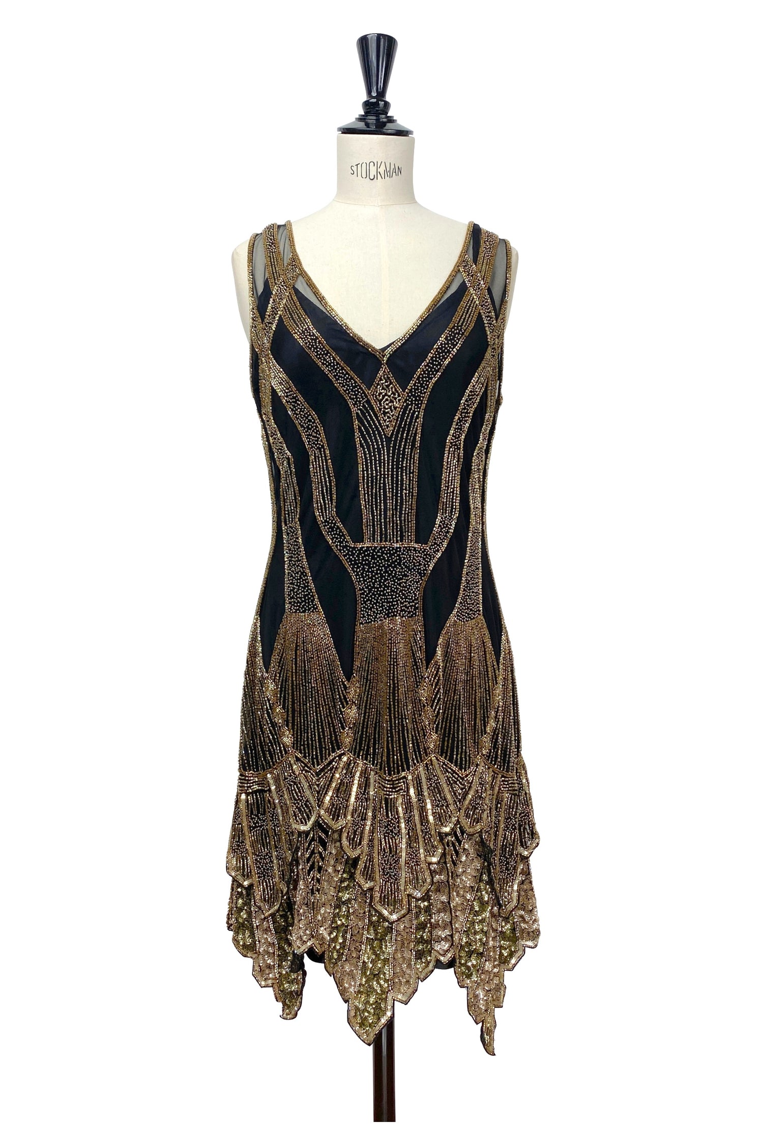 1920's evening gown dress patterns Gorgeous Evening Dress A Line V Neck Satin Fabric Floor Length High Sp main image 0